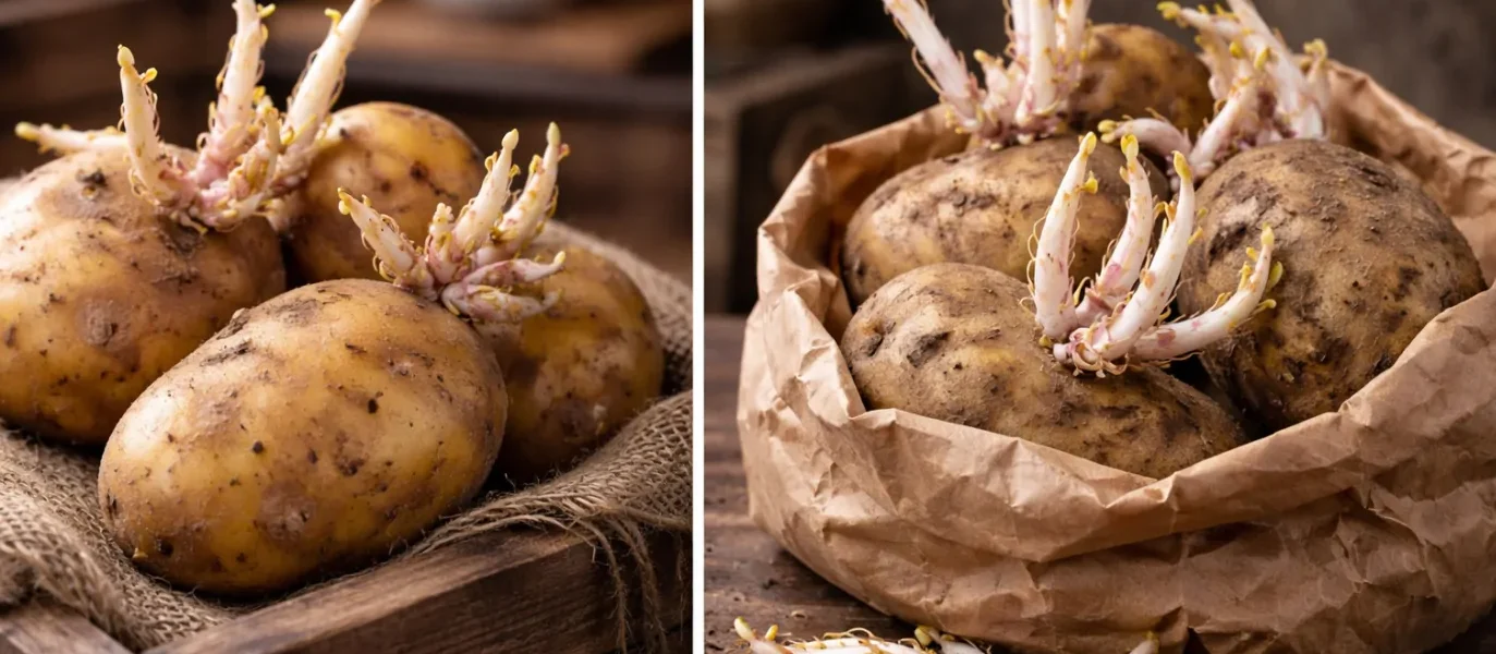 El truco de genialidad que impide que las patatas germinen
