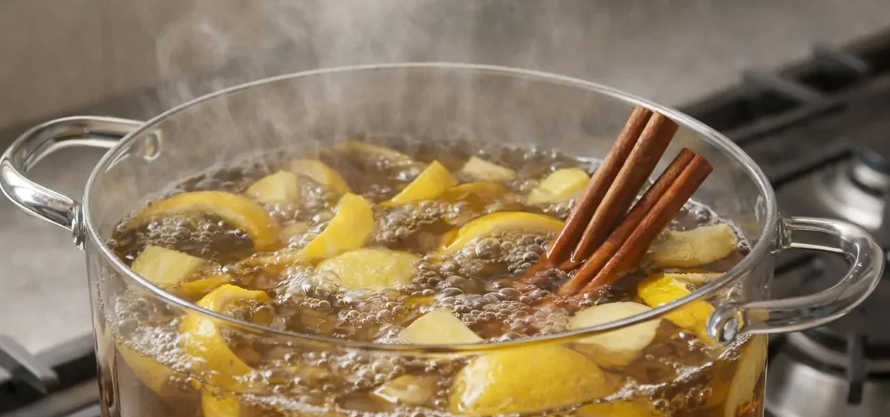 Por qué debe hervir el limón, la canela y la cáscara de jengibre