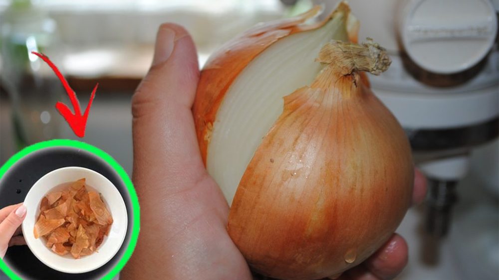Peladuras de cebolla, los entierran todos en el jardín | El viejo truco usado por los jardineros