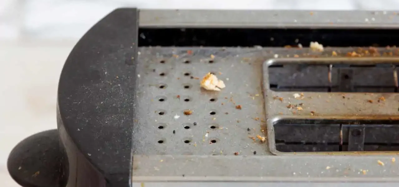 ¿Tostadora y parrilla incrustadas? Te diré cómo hacerlo sin usar detergentes.