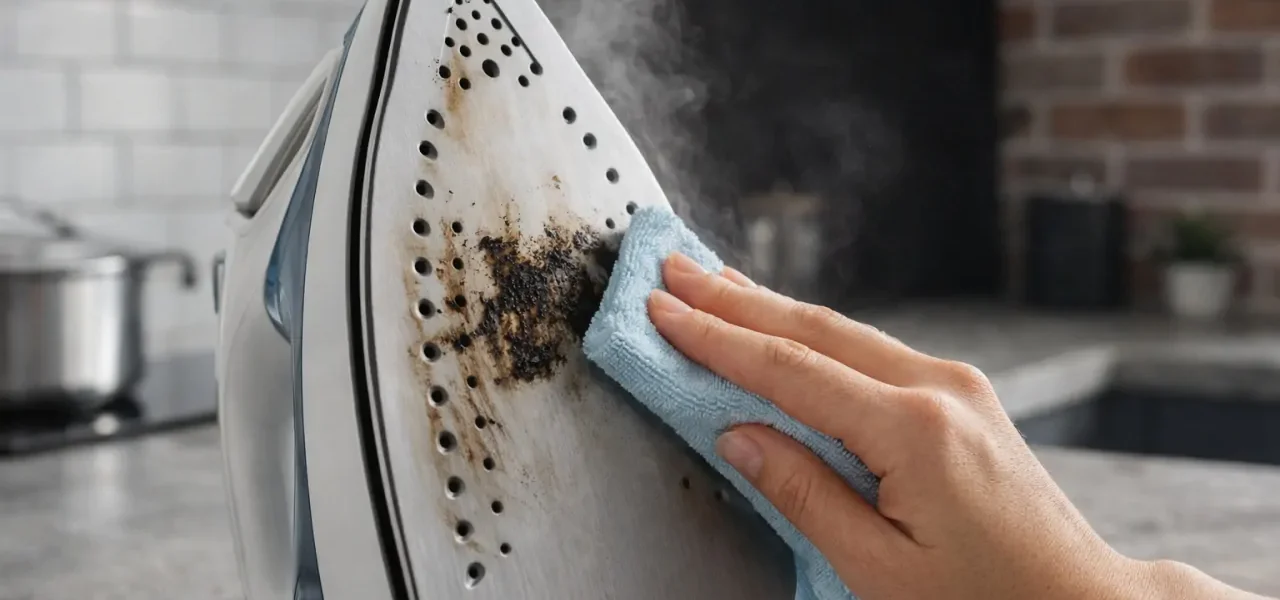 Un depósito oscuro en tu hierro? Hazlo así y volverá a estar nuevo sin rascarlo