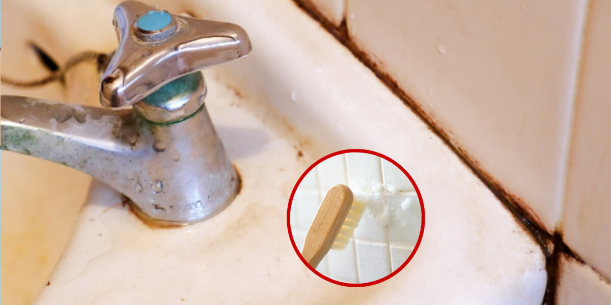 Cómo eliminar el moho negro de la silicona del baño en 10 minutos