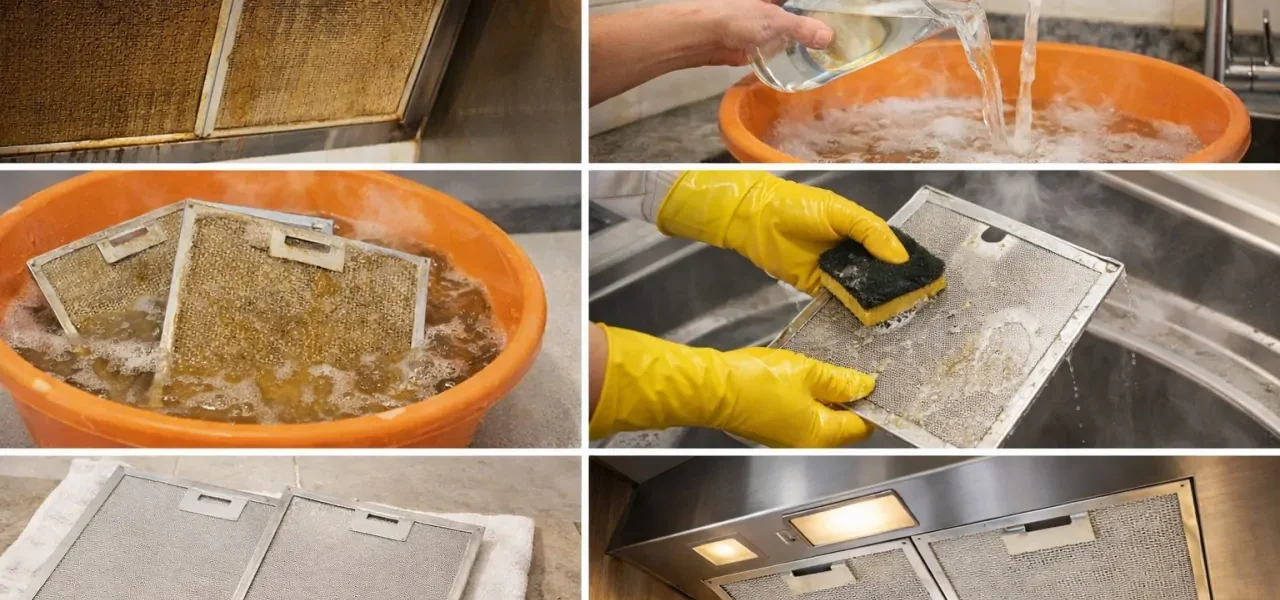 ¿La campana extractora de la cocina está llena de grasa? Haz que vuelva a brillar con este remedio.