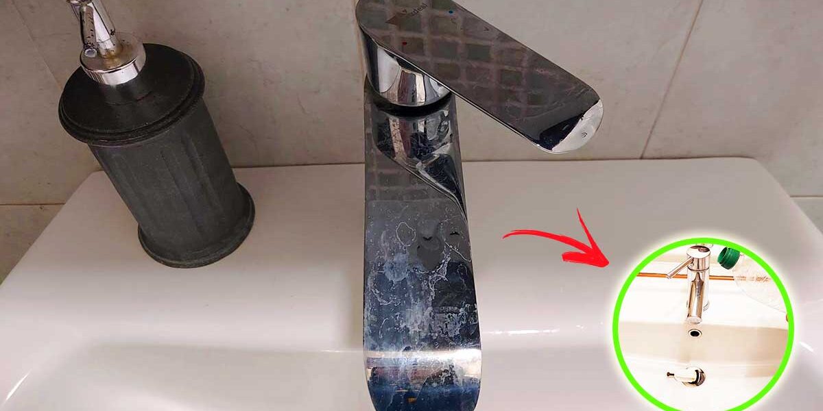 Cómo quitar las manchas de agua de los grifos del baño y la cocina