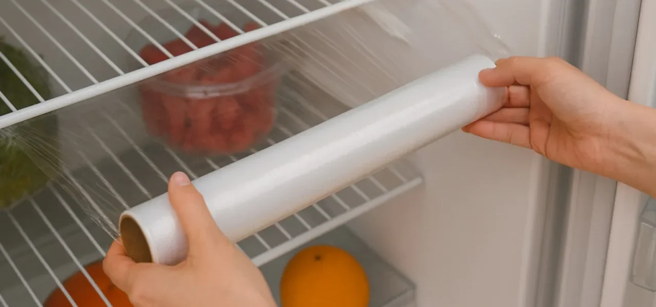 Es muy útil! ¿Por qué tanta gente pone película en el refrigerador