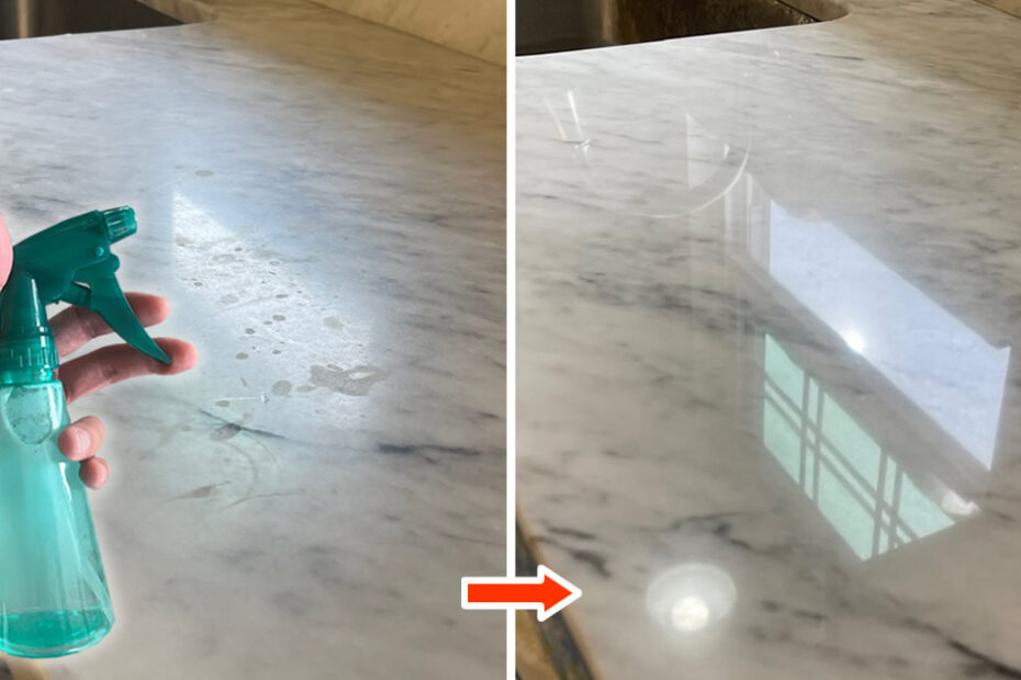 3 métodos naturales para abrillantar el mármol mate y dejarlo como nuevo