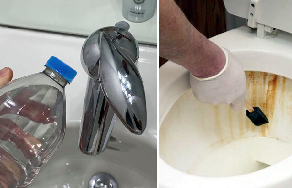 Cómo tener un baño siempre perfumado y sin cal con vinagre blanco de alcohol