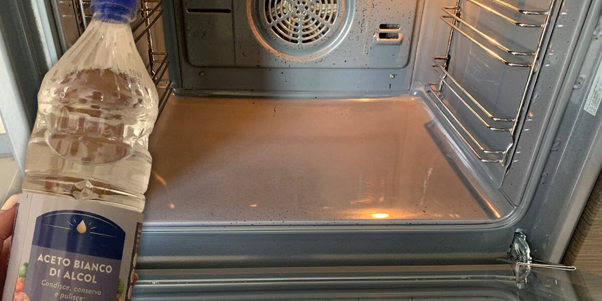 Cómo desengrasar y limpiar todo el horno con vinagre