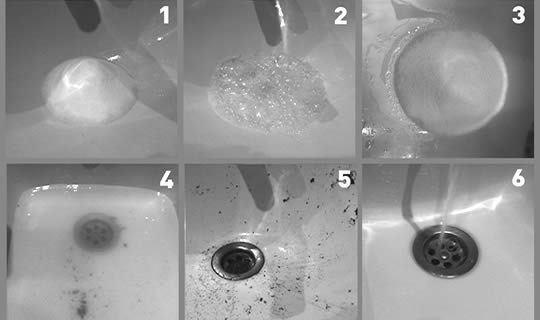 Cómo desatascar el lavabo y el inodoro en pocos segundos con vinagre y bicarbonato