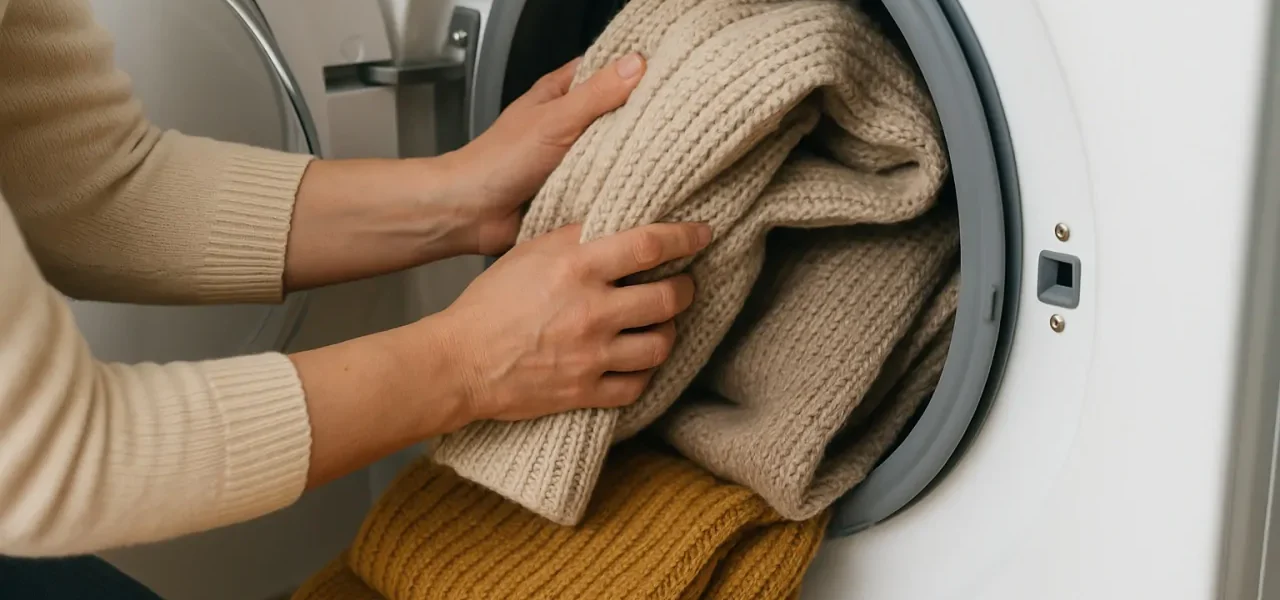 Todo el mundo comete este error cuando lavan los suéteres: por eso se arruinan enseguida