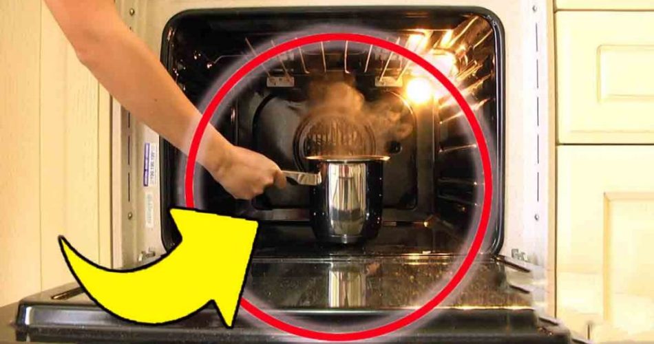 Horno con costra, hazlo después de cada uso: ¡con este método no lo limpiarás en semanas!