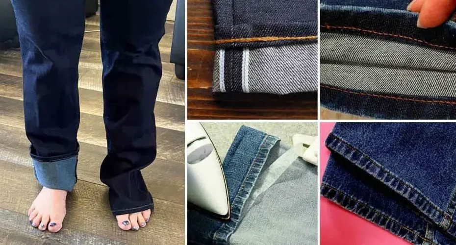 Cómo acortar unos pantalones conservando el dobladillo original (método sencillo)