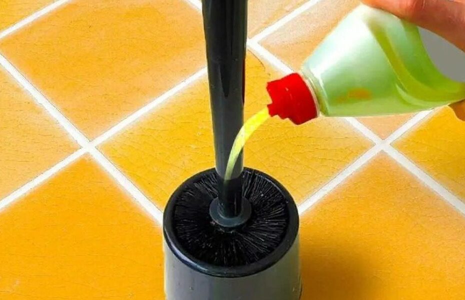 Poner detergente en el cepillo del inodoro: es el truco favorito de las amas de casa más expertas.