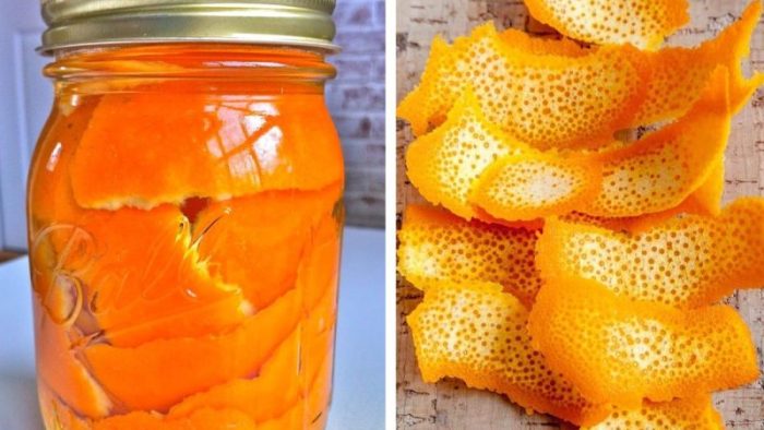 No tires las cáscaras de los cítricos: ¡ponlas en un frasco de cristal y disfruta del resultado!