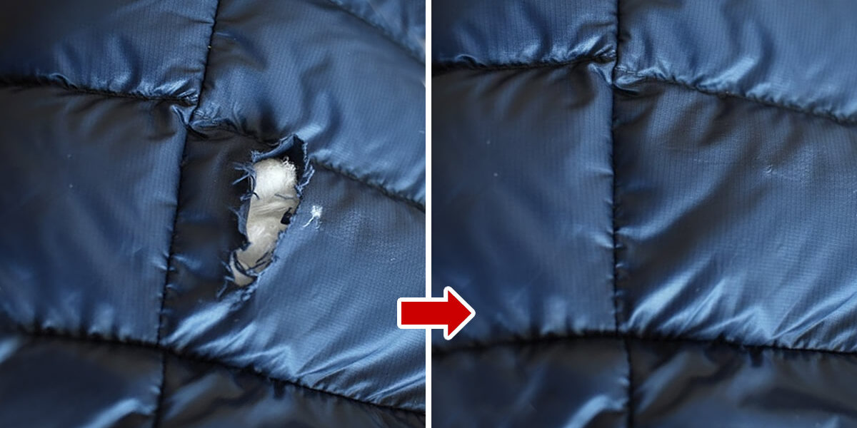 Trucos sencillos y rápidos para reparar los agujeros en las chaquetas