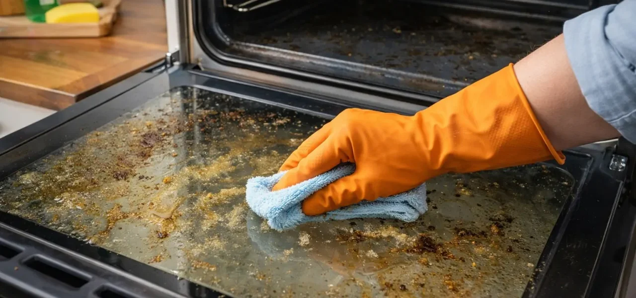 Qué aburrido para limpiar el horno! Pero no con esta cosa! Solo un poco y volverá brillante y perfumado