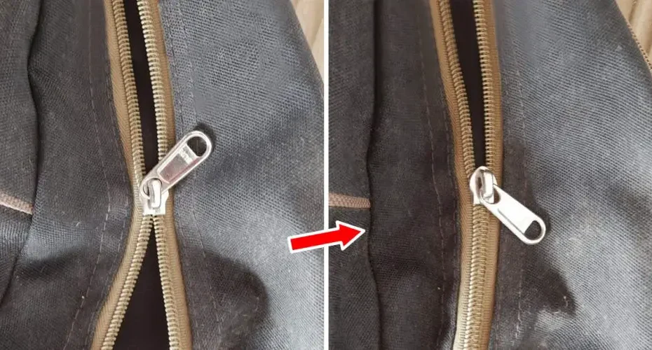 Aprende a reparar en pocos minutos la cremallera rota de unos vaqueros, un bolso o una chaqueta.