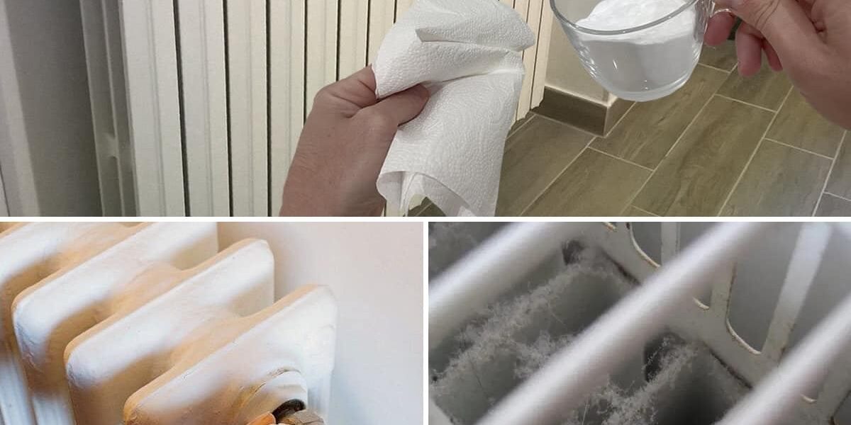 Cómo limpiar los radiadores sin crear polvo en toda la casa
