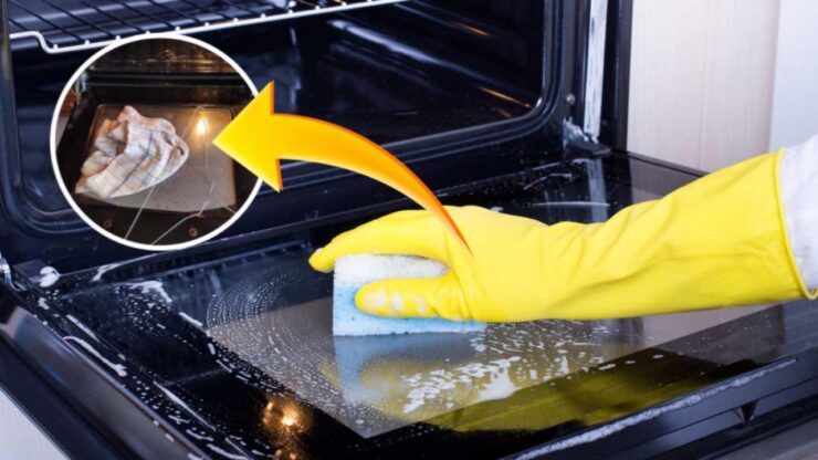 Utilice este método para limpiar el doble cristal de su horno: no es necesario desmontar la puerta.