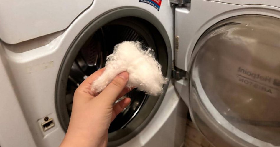 Paño muy perfumado con el método de la guata: suelen hacerlo en la lavandería