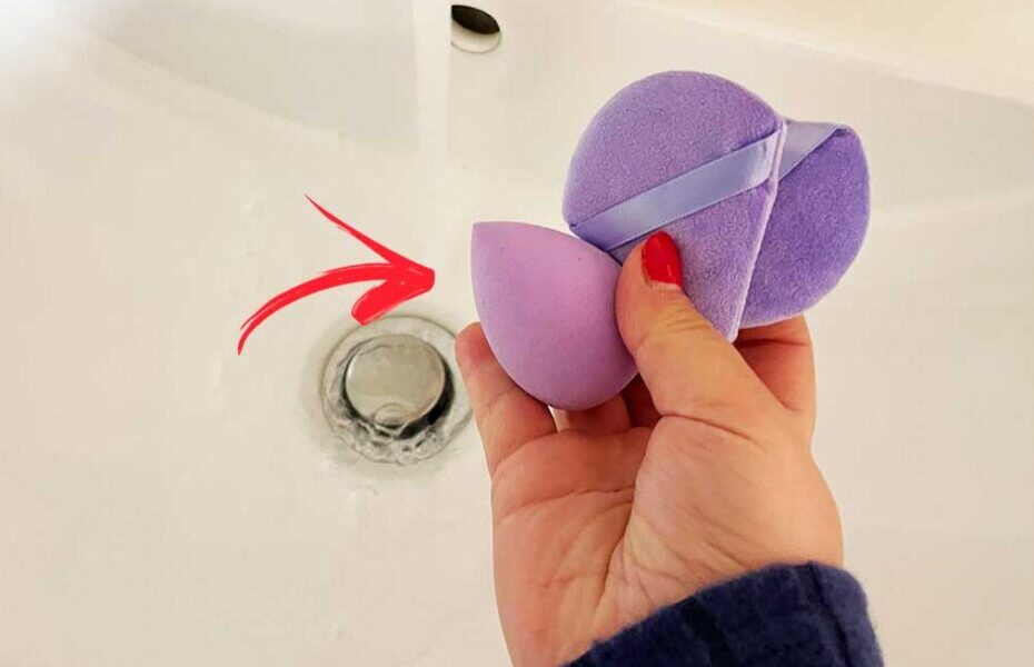 Cómo limpiar las esponjas de maquillaje con remedios delicados y naturales