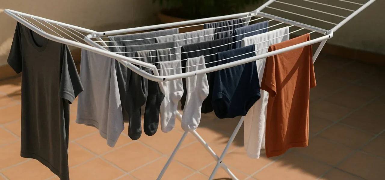 El método japonés para secar rápidamente la ropa en invierno: humedad de despedida