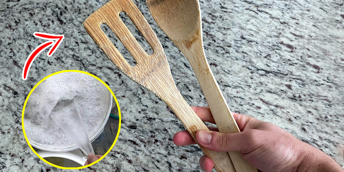 Cómo limpiar y desinfectar a fondo los cucharones de madera de forma natural