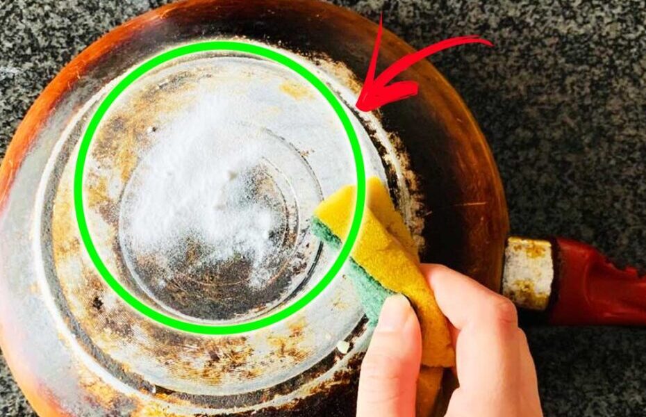 Cómo limpiar el fondo ennegrecido de ollas y sartenes con remedios caseros