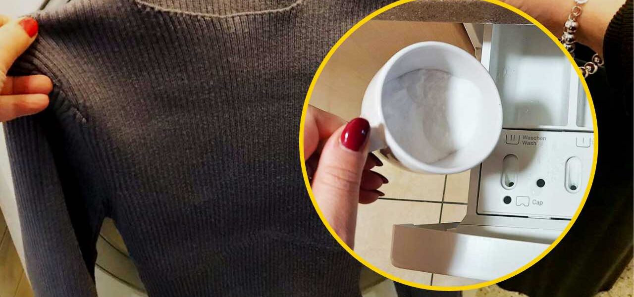 No tires la ropa descolorida: pon 1 taza de este ingrediente en la lavadora.