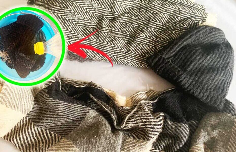 Cómo suavizar bufandas y gorros apelmazados