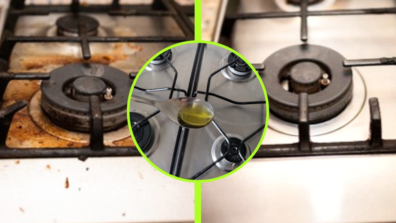 Placa de cocción muy brillante con solo 1 ingrediente que comes cada día