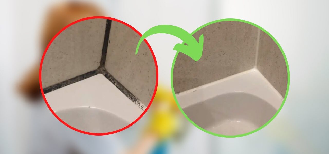 Silicona negra en el baño, si lo haces vuelve como si acabaras de comprarlo