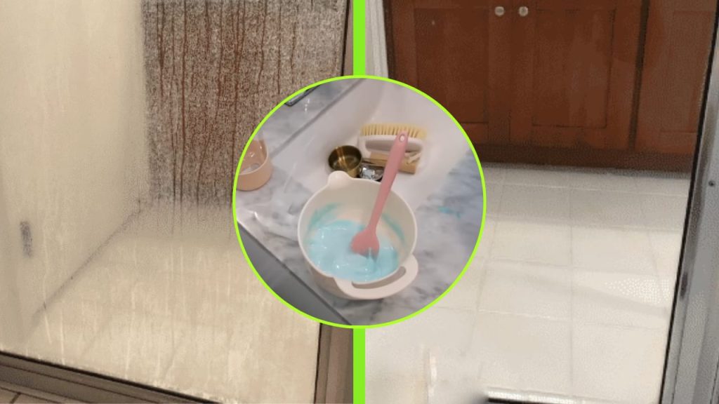 Mamparas de ducha impecables: con esta mezcla parecerán transparentes