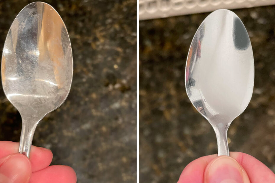 3 trucos para quitar los halos y las manchas de los cubiertos