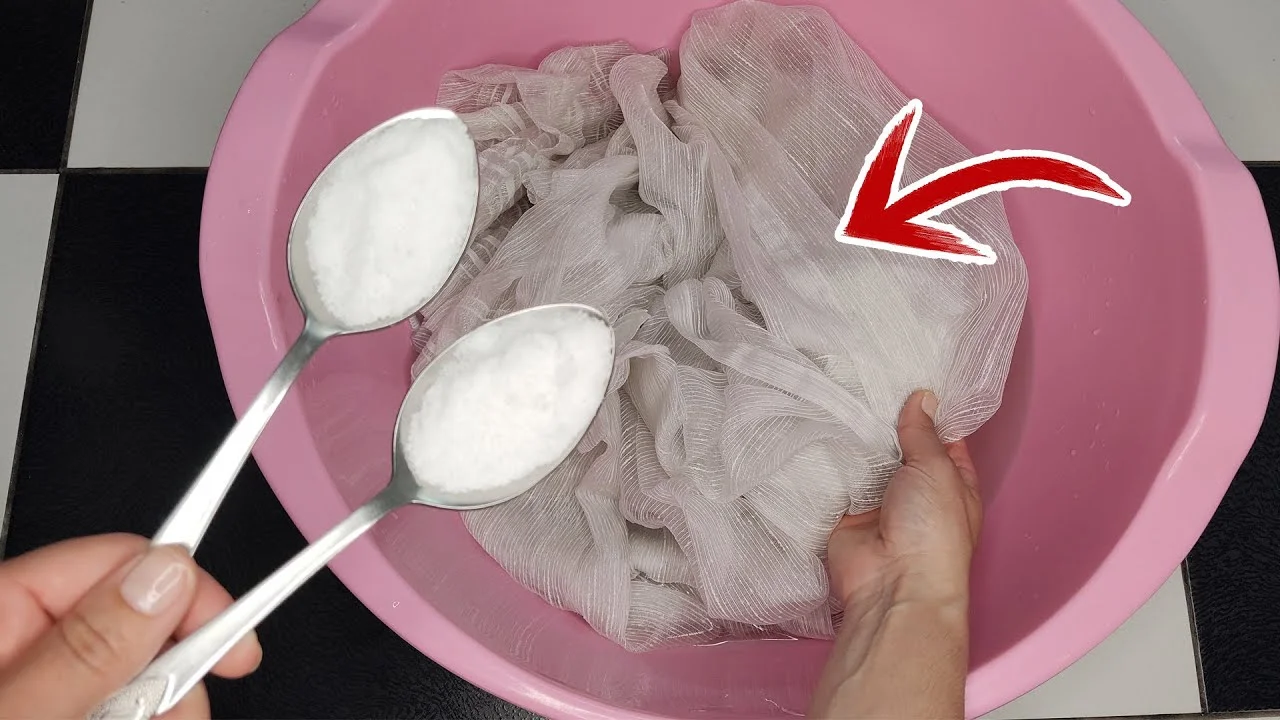 Cómo lavar el tul para dejarlo blanco como la nieve 💥 ¡Resultados increíbles!