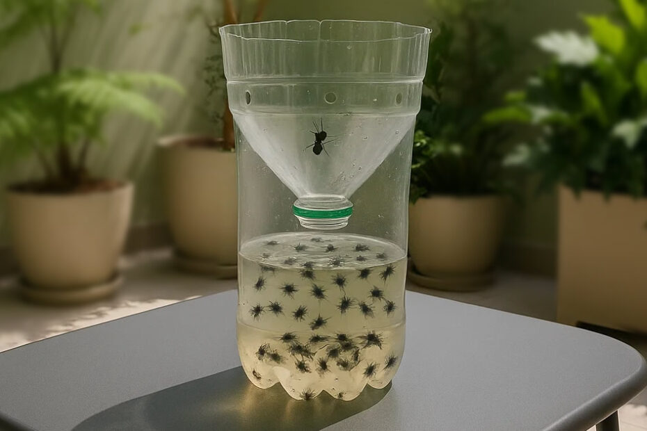 Cómo preparar la trampa para moscas más eficaz y que realmente funciona