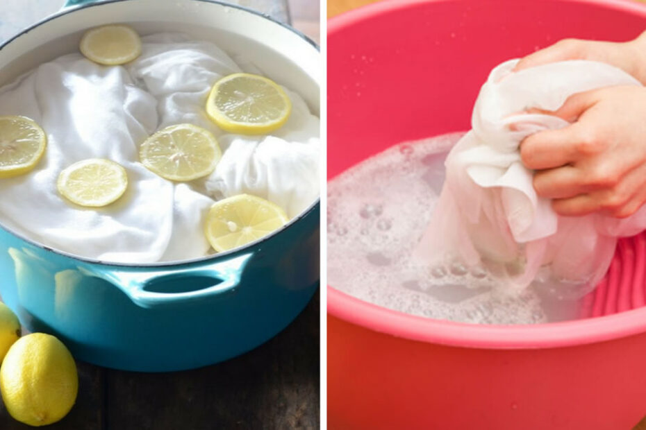 3 trucos para blanquear la ropa y eliminar cualquier tipo de mancha