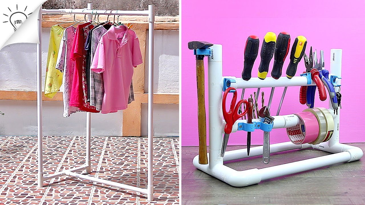 3 idées de projets de tuyaux en PVC – EP.5
