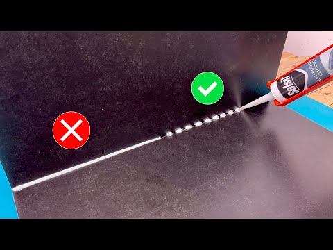 ¡Este truco con silicona cambiará tu forma de aplicar sellador para siempre!
