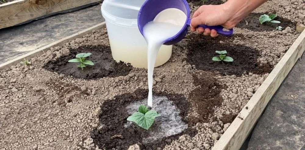 Los pepinos crecerán en un instante! Basta con regar estos brotes de pepinos