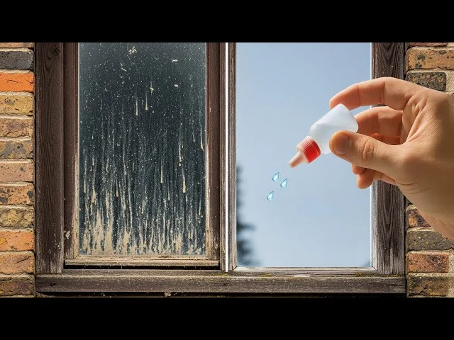 Solo 3 gotas en las ventanas y olvídese de lavar durante meses!