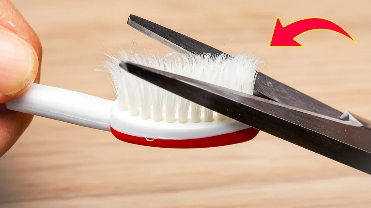 Corta el pelo de tu cepillo de dientes! ¡Todos los hogares lo necesitan y nadie lo hace! 😱