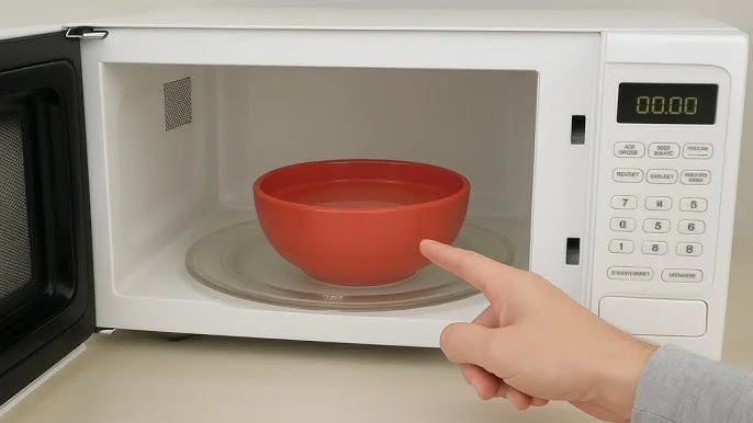 ¡El microondas se limpia solo en 5 minutos! Truco sorprendente sin frotar.