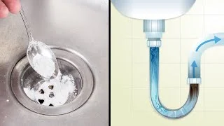 8 métodos rápidos y fáciles para desatascar las tuberías de forma natural.