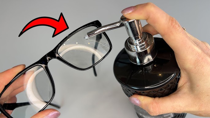 💥 Le “secret” des opticiens pour nettoyer les lunettes (saleté et rayures légères)