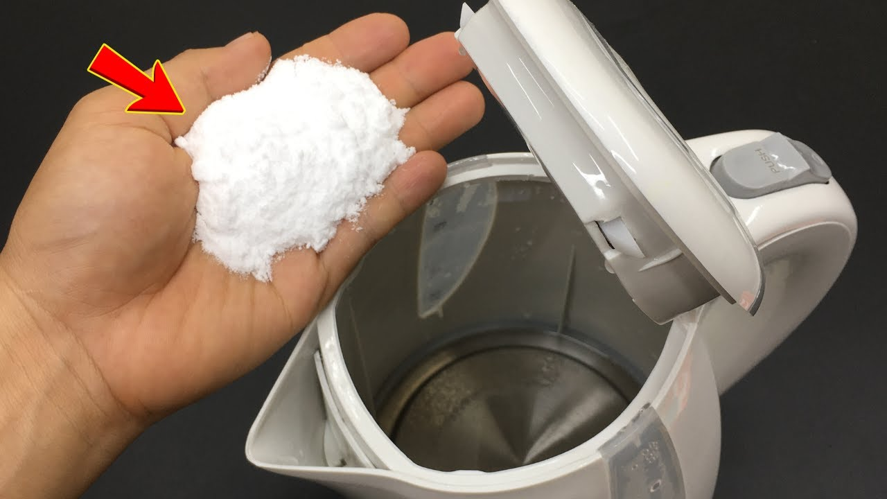 ¡Descalcificar hervidores es fácil con este sencillo truco!