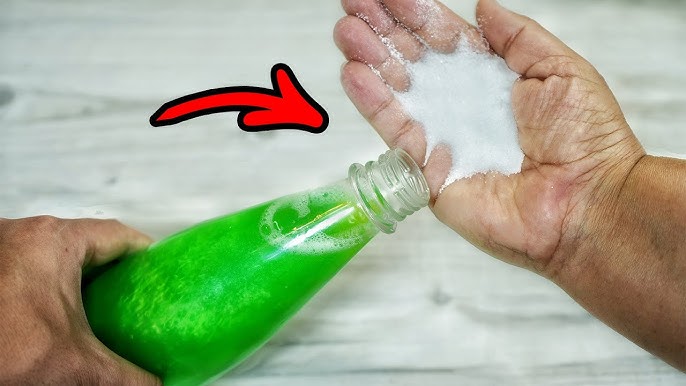 😱 ¡Mezcla detergente para ropa con SAL! No creerás el sorprendente resultado